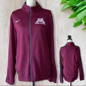 Nike Minnesota Golden Gophers College Basketball Jacket Size Large