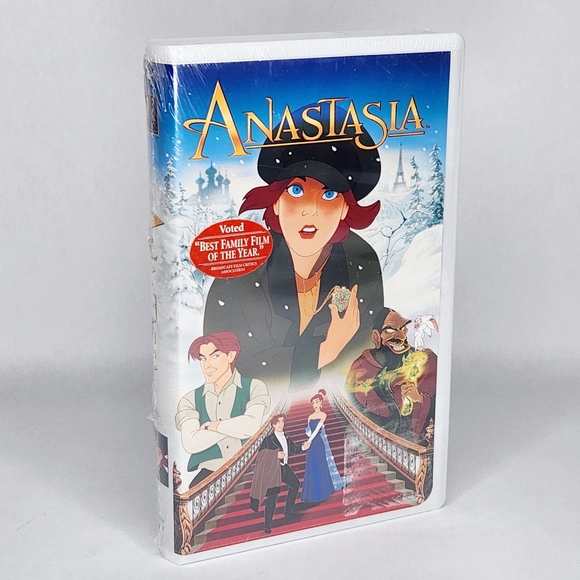 Vintage 1997 Anastasia VHS Movie Tape Factory Sealed - Picture 1 of 2