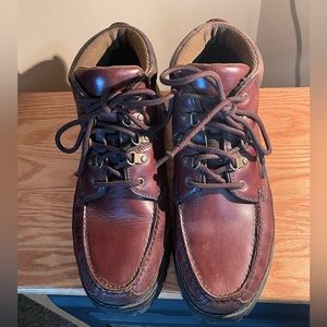 Vintage Cabelas Brown Leather Lace Up 6" Boots-Horace