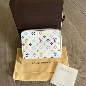 LOUIS VUITTON MURAKAMI ZIPPY COIN PURSE