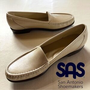 SAS Tripad Simplify Leather Loafer, Pearl Bone, 7.5