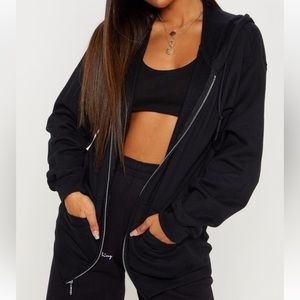 Black zip up