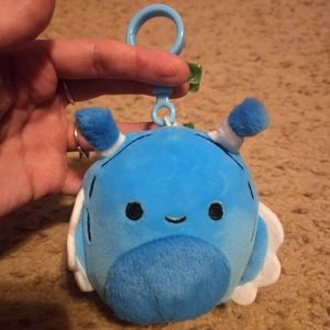 NWT Josa the Blue Sea Slug Squishmallows Clip 3” Walgreens Exclusive! 🌊 💙