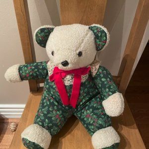 Sweet Handmade  Christmas Teddy Bear