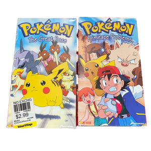 3/$30 Pokémon VHS