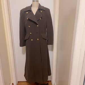 Vintage Valencia Double Breasted wool coat