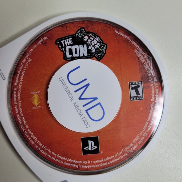 Playstation PSP The Con Video Game Used - Picture 5 of 5