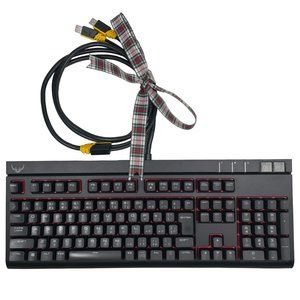 Corsair STRAFE Matte Black & Cherry Red Full-Size Mechanical Gaming Keyboard