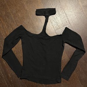 American Apparel Crop Long Sleeve Small