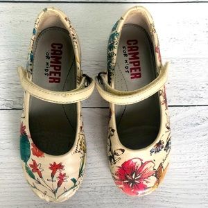 Camper kids - Flower Ballerinas - size 29 EUR (US 11)