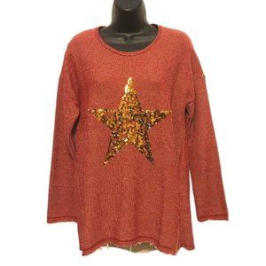 Sequin Star Women's Sweater