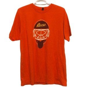 Reese Peanut Butter Cups Hockey Mask T-Shirt Large