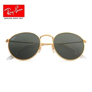 RayBan (Store Display) Round Metal Green Lenses RB3447