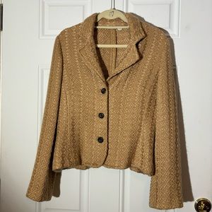 Apt. 9 Camel Wool Blend  Jacket, Size 10