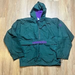 Vtg Umbro Windbreaker Small Embroidered Logo Pullover Nylon Waist Drawstring