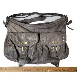 Marc Jacobs Brown Hobo Purse Bag Womens