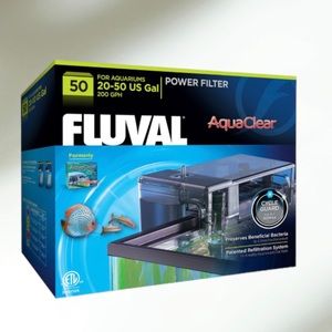 AquaClear 50 Power Filter, 20-50 US Gal / 76-190 L. FLUVAL