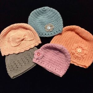 🌟HP🌟 5 Handmade hats