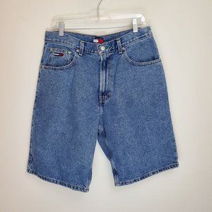 Tommy Hilfiger Y2K vintage denim shorts