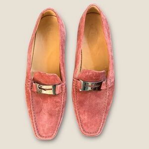 Tod’s suede loafers