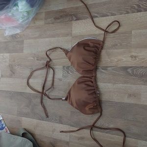 3/10$🍁Brown bikini top