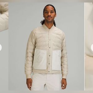 NWOT - Lululemon LAB Goose Down Filled Jacket
Natural Ivory - Men’s Size Small