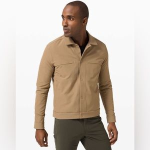 Lululemon City Excursion Jacket - Colour Frontier (Tan Colour) - Men’s Small