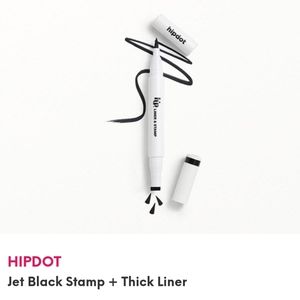 HIPDOT  Jet Black Stamp + Thick Liner