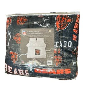 NFL Chicago Bears 5 piece full comforter set, nwt