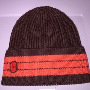 COACH Striped Retro C Beanie