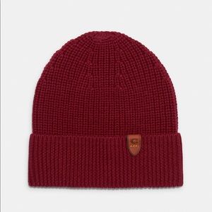 Coach Wool Knit Beanie