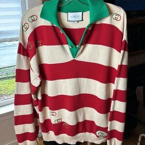 Gucci Polo Sweater 2019, size large.