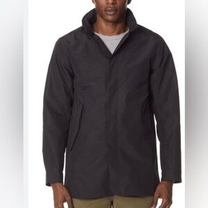 HERSCHEL Supply CO. Mens black XL Stowaway Mac Jacket