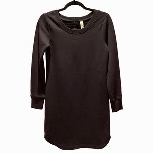 LOLË Sweatshirt Dress Black Size XS