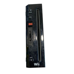 Nintendo Wii Black Console Untested (No cords)