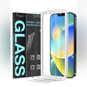 3 pack Purity Premium glass Screen protector for iPhone 14 Plus