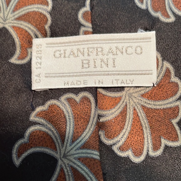 Gianfranco Bini vintage silk tie made in Italy - Picture 3 of 7