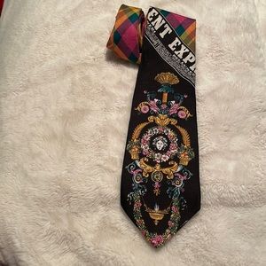 Byblos vintage silk tie made in Italy