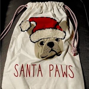 Holiday Santa Paws Frenchie