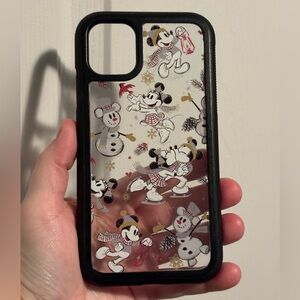 Disney - IPhone 11/XR Mickey and Minnie Holiday Phone Case