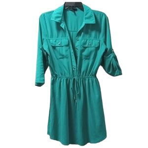 Bebop Teal Summer Dress- Size:Medium