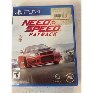 Need for Speed Payback PS4 Sony Playstation 4 Video Game GUC