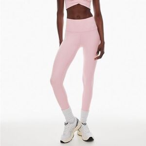 TnaBUTTER™ Rib Cheeky Hi-Rise Legging limited edition soft pink