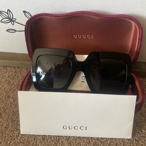 Authentic Gucci Oversized Women's Sunglasses