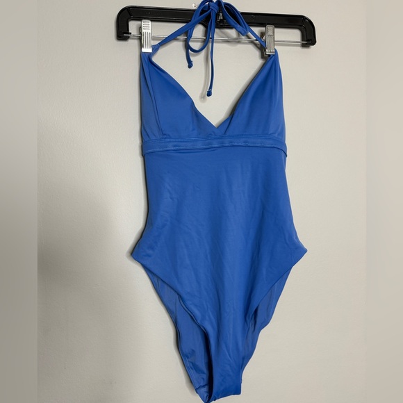 NWT Andie Swim The Lagos Blue Coastal One Piece Size Small Ultra Nice MSRP $125 - Picture 4 of 6