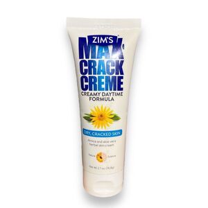 Zim's Max Foot Creme Dry Cracked Feet Cream, 2.7 oz, Sealed