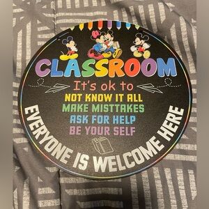 Welcome to Our Classroom Door Sign Welcome Sign for Classroom Door Decorations