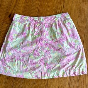 Lilly Pulitzer floral skort