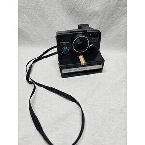 Vintage Polaroid OneStep SE Instant Film Camera w/Strap- No Film.