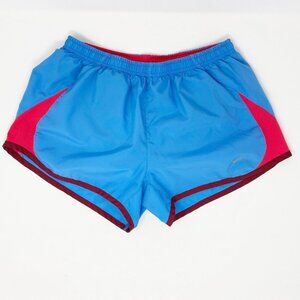 NIKE | Dri-Fit Blue & Pink Running Shorts 3"